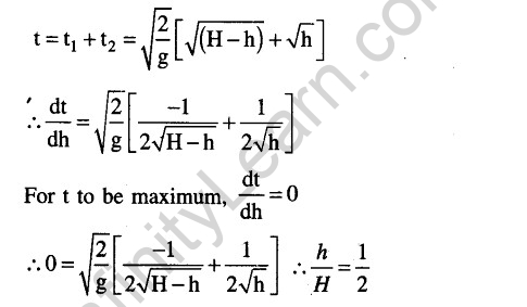 JEE Main Previous Year Papers Questions With Solutions Physics Kinematics-59