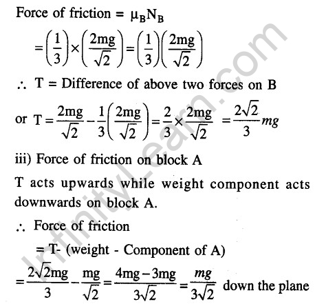 JEE Main Previous Year Papers Questions With Solutions Physics Laws of Motion-49