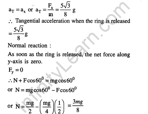 JEE Main Previous Year Papers Questions With Solutions Physics Laws of Motion-46