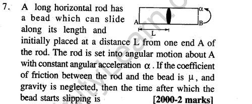 JEE Main Previous Year Papers Questions With Solutions Physics Laws of Motion-4