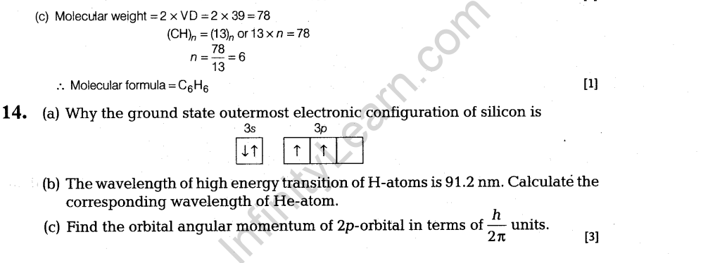 CBSE Sample Papers for Class 11 Chemistry Solved 2016 Set 4-40