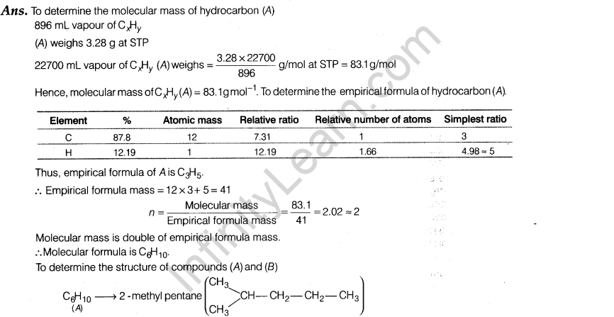 CBSE Sample Papers for Class 11 Chemistry Solved 2016 Set 5-60