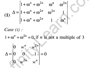 JEE Main Previous Year Papers Questions With Solutions Maths Matrices, Determinatnts and Solutions of Linear Equations-35