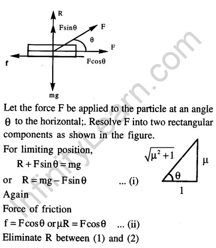 JEE Main Previous Year Papers Questions With Solutions Physics Laws of Motion-37