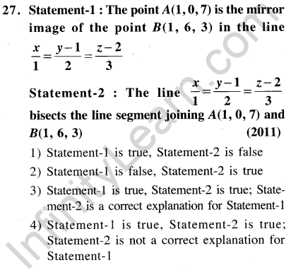 jee-main-previous-year-papers-questions-with-solutions-maths-three-dimensional-geometry-27