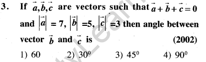 JEE Main Mathematics Vectors Previous Year Questions With Solutions ...