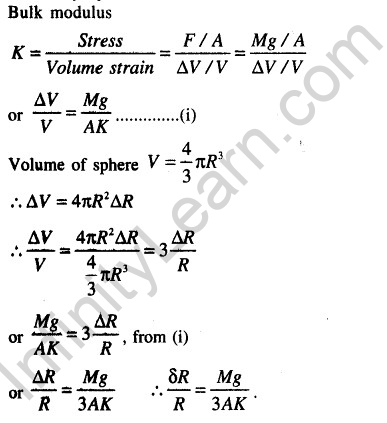JEE Main Previous Year Papers Questions With Solutions Physics Properties of Matter-79