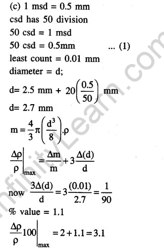 JEE Main Previous Year Papers Questions With Solutions Physics Units, Dimensions And Errors-24