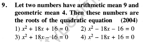 JEE Main Previous Year Papers Questions With Solutions Maths Quadratic Equestions And Expressions-9