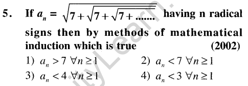 JEE Main Previous Year Papers Questions With Solutions Maths Binomial Theorem and Mathematical Induction-5