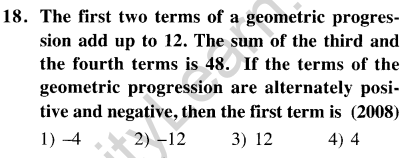 JEE Main Mathematics Sequences And Series Previous Year Papers ...