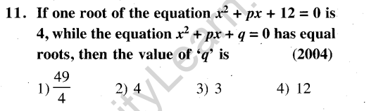 JEE Main Previous Year Papers Questions With Solutions Maths Quadratic Equestions And Expressions-11