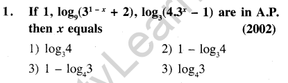 JEE Main Mathematics Sequences And Series Previous Year Papers ...