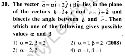 JEE Main Mathematics Vectors Previous Year Questions With Solutions ...