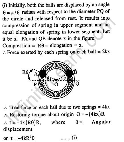 JEE Main Previous Year Papers Questions With Solutions Physics Simple Harmonic Motion-56