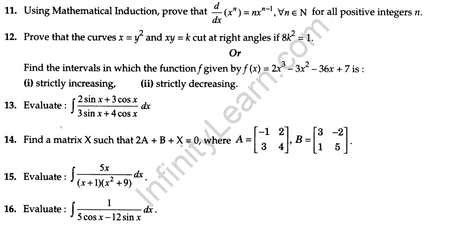 CBSE Sample Papers for Class 12 Maths Solved 2016 Set 9-4