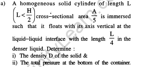 JEE Main Previous Year Papers Questions With Solutions Physics Properties of Matter-41