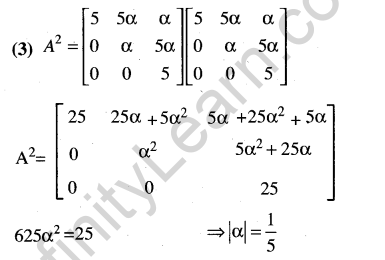 JEE Main Previous Year Papers Questions With Solutions Maths Matrices, Determinatnts and Solutions of Linear Equations-46