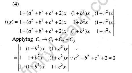 JEE Main Previous Year Papers Questions With Solutions Maths Matrices, Determinatnts and Solutions of Linear Equations-41