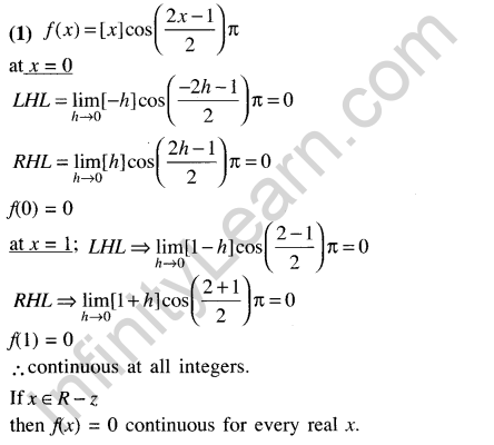 JEE Main Previous Year Papers Questions With Solutions Maths Limits,Continuity,Differentiability and Differentiation-70