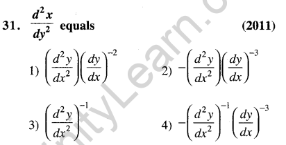 JEE Main Previous Year Papers Questions With Solutions Maths Limits,Continuity,Differentiability and Differentiation-31