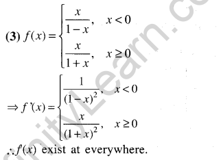 JEE Main Previous Year Papers Questions With Solutions Maths Limits,Continuity,Differentiability and Differentiation-57