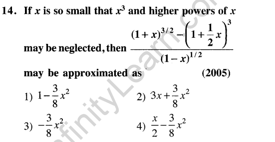 JEE Main Previous Year Papers Questions With Solutions Maths Binomial Theorem and Mathematical Induction-14
