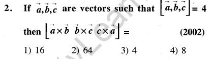 JEE Main Mathematics Vectors Previous Year Questions With Solutions ...