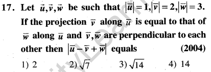 JEE Main Mathematics Vectors Previous Year Questions With Solutions ...