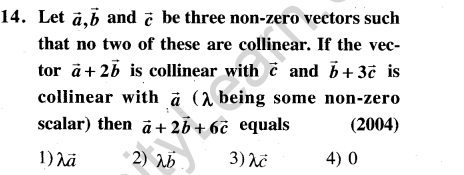 JEE Main Mathematics Vectors Previous Year Questions With Solutions ...