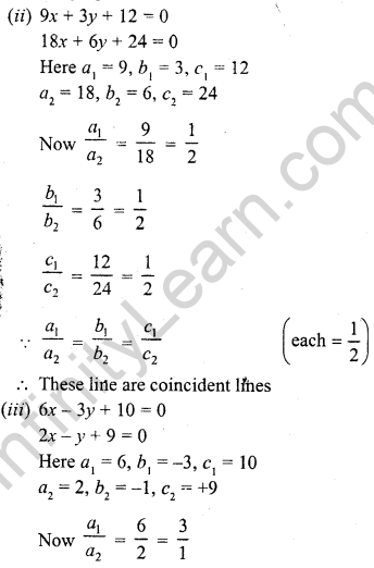 RD Sharma Class 10 Pdf Free Download Full Book Chapter 3 Pair Of Linear Equations In Two Variables