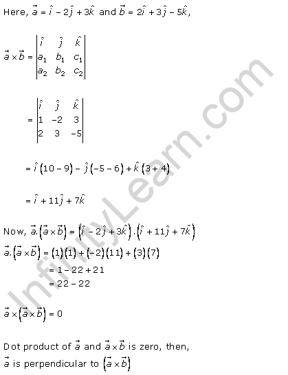 RD Sharma Class 12 Solutions Online Chapter 25 Vector or Cross Product Ex 25.1 Q21