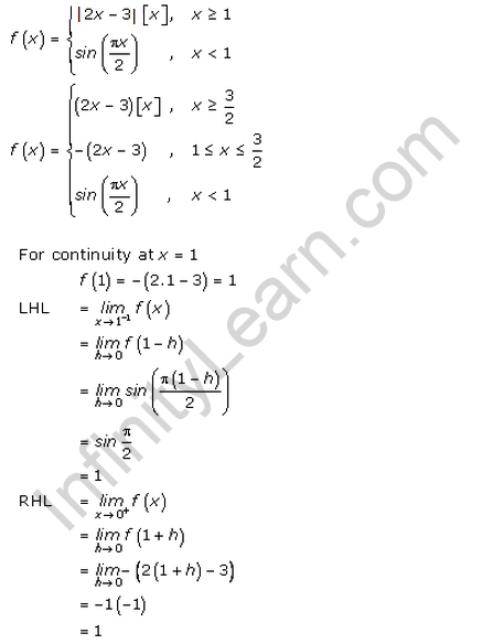 RD Sharma Class 12 Solutions Chapter 10 Differentiability Ex 10.1 Q9