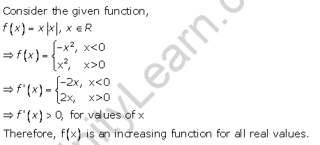 RD Sharma Class 12 Solutions Chapter 17 Increasing and Decreasing Functions Ex 17.2 Q39-i