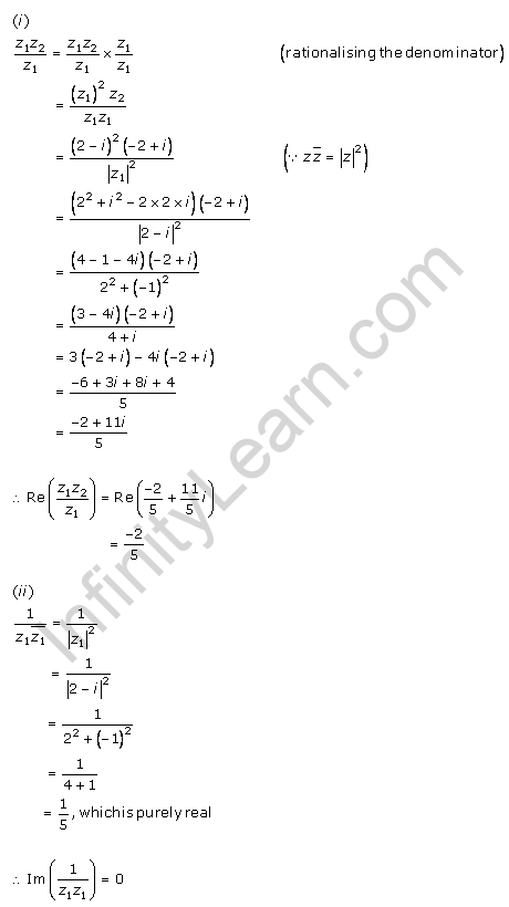 RD-Sharma-class-11-Solutions-Chapter-13-Complex-Numbers-Ex-13.2-Q-6
