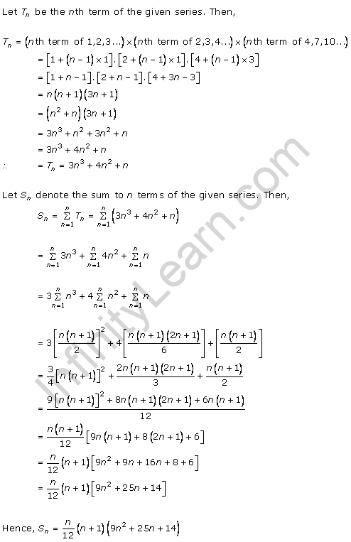 RD-Sharma-class-11-Solutions-Chapter-21-Some-Special-Series-Ex-21.1-Q-4
