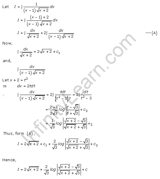RD-Sharma-Class-12-Solutions-Chapter-19-indefinite-integrals-Ex-19.32-Q3