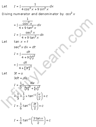 RD Sharma Solutions for Class 12 Updated for 2023-24 Chapter 19 Indefinite  Integrals