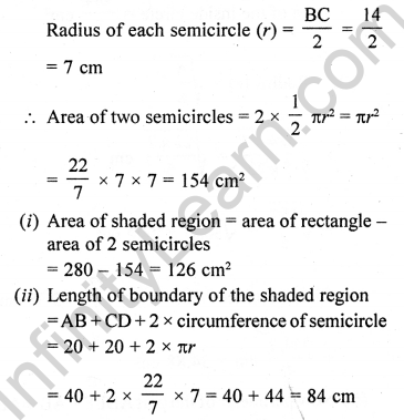 10th Maths Solution Book Pdf Chapter 15 Areas related to Circles