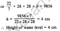 Surface Areas and Volume of a Circular Cylinder With Solutions PDF RD Sharma Class 9 Solutions