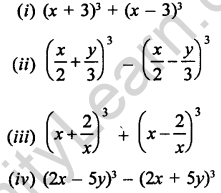 Solution Of Rd Sharma Class 9 Chapter 4 Algebraic Identities