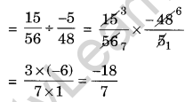 Extra Questions for Class 8 Maths Rational Numbers Q19