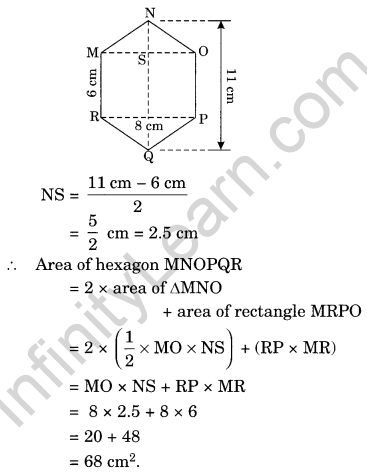 case study class 8 maths mensuration