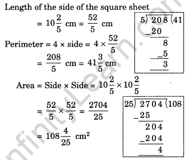 Fractions and Decimals Class 7 Extra Questions Maths Chapter 2 Q9