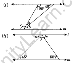 Lines and Angles Class 7 Extra Questions Maths Chapter 5 Q12