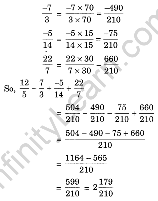 Rational Numbers Class 7 Extra Questions Maths Chapter 9 Q11.2