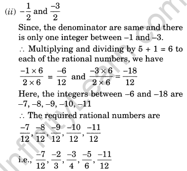Rational Numbers Class 7 Extra Questions Maths Chapter 9 Q10.2