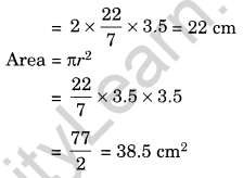 Perimeter and Area Class 7 Extra Questions Maths Chapter 11 Q7
