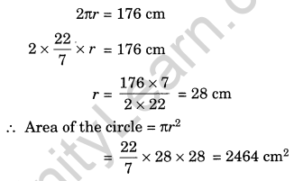 Perimeter and Area Class 7 Extra Questions Maths Chapter 11 Q11