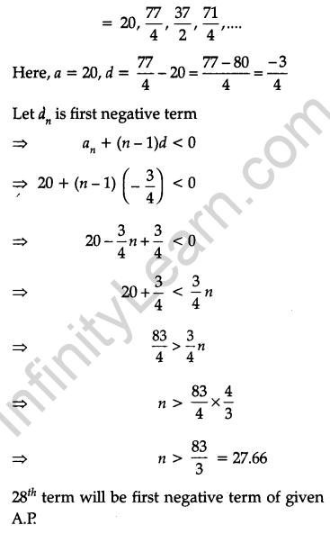 CBSE Previous Year Question Papers Class 10 Maths 2017 Outside Delhi Term 2 Set I Q6